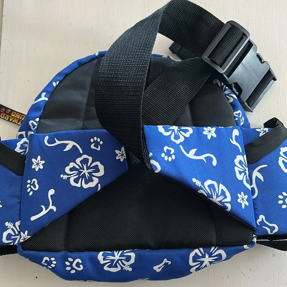Outward Hound Blue Floral Dog pack